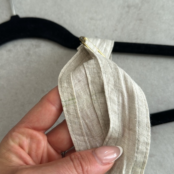 SSO BY DANIELLE 100% LINEN OVERALLS - Picture 12 of 13